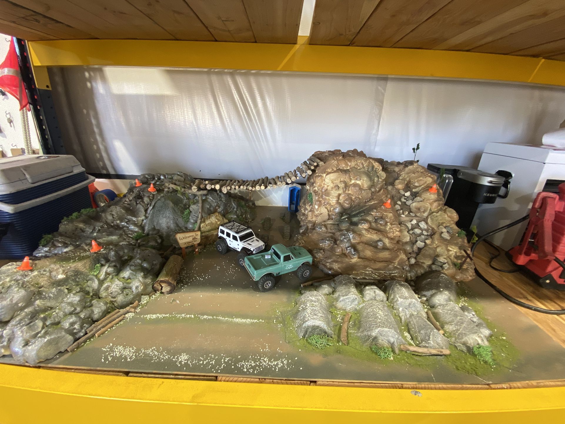 1/24 Scale Rock Crawler Course