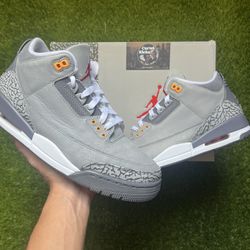 Jordan 3 Cool Grey