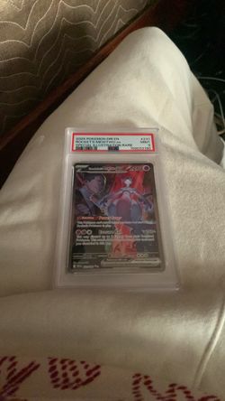 PSA 9 Rocket's Mewtwo ex Pokémon cards