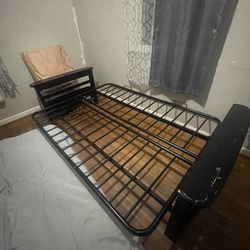 Futon Frame With Wells