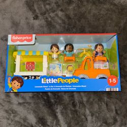 Fisher Price Little People Lemonade Stand Playset w/ Music & Sounds - New