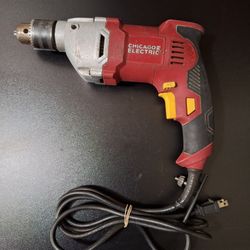 Chicago Electric Variable Speed Heavy Duty Drill