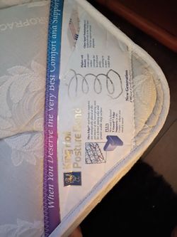 Centennial white king size mattress