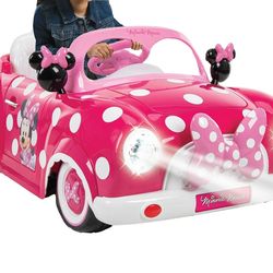 6V Minnie Mouse Battery-Powered Car
