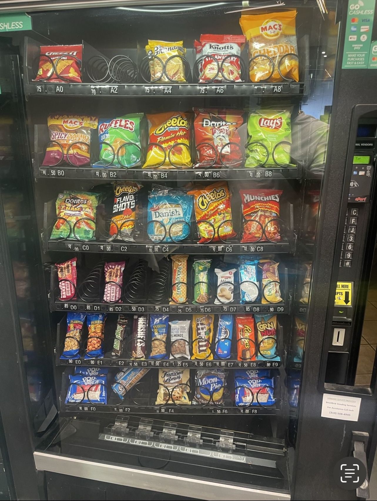 Vending Machines + Location in West LA