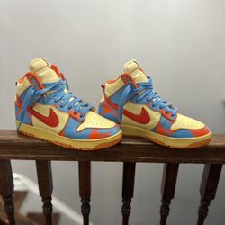 2022 Nike Dunk High  1985  ’Orange Acid Wash 