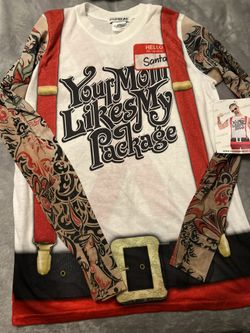 Funny Christmas Adult Tshirt Sz Small 🎄🎅🏼