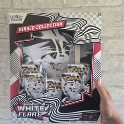 Pokemon white flare binder collection