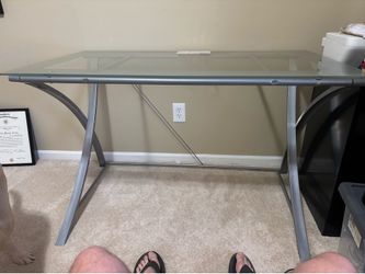 Glass Desk