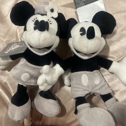 Officially Licensed Classic Mickey & Minnie Plushies