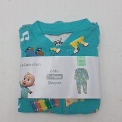 Baby CoComelon One Piece Footed Pajamas (Size 6-9 M) BRAND NEW W TAGS