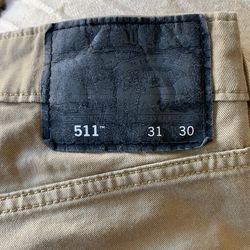 Levi’s 511 Tan W31 L30. Used In Good Shape .$15.