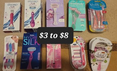 Shaving Care Items Gillette Schick Skintimate etc