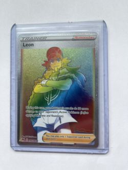 Pokémon  Card Leo Rainbow Rare, Vivid Voltage, Secret Rare 195/185