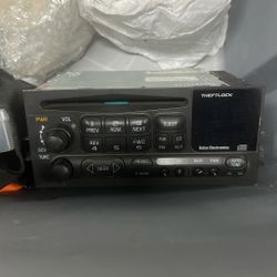 2001 Chevy Stock Radio And Cassette 