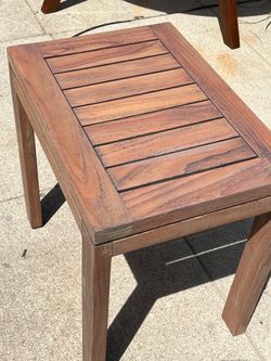 Solid Teak Side Table