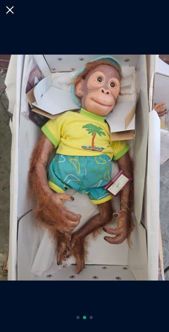 Realistic Monkey Doll