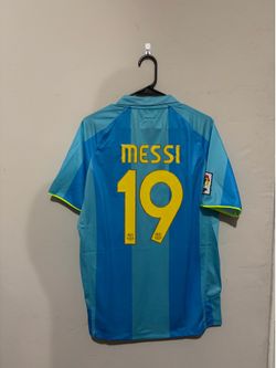 FC Barcelona 2007-08 away Messi Jersey