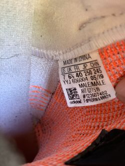 Adidas Ultraboost 2019 Running Shoes Black White Solar Orange G27519 Mens  Size 7 for Sale in West Covina, CA - OfferUp