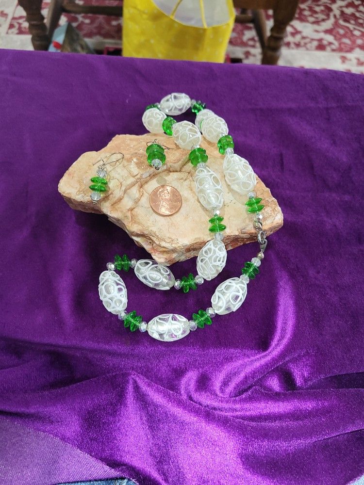 Charming Beaded GLASS Set