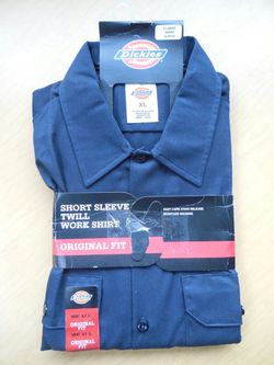 Dickies new blue work shirt