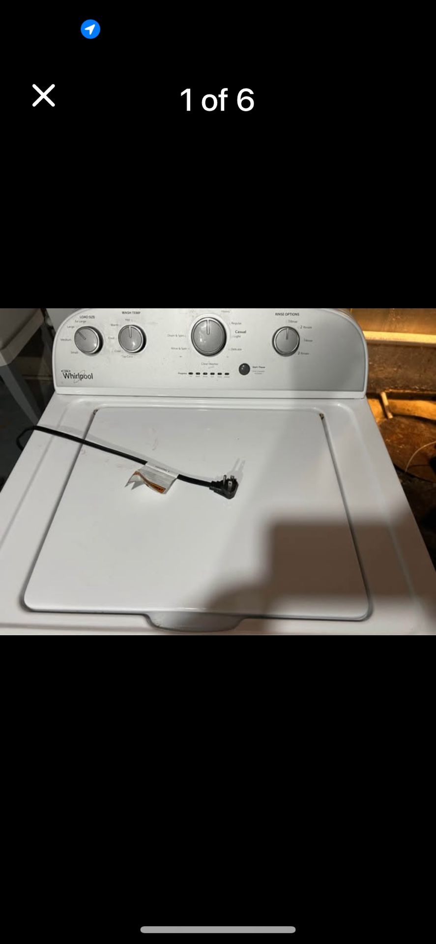Whirlpool Washer. Works Perfect