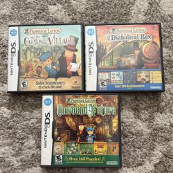 Professor Layton Games For Nintendo Ds