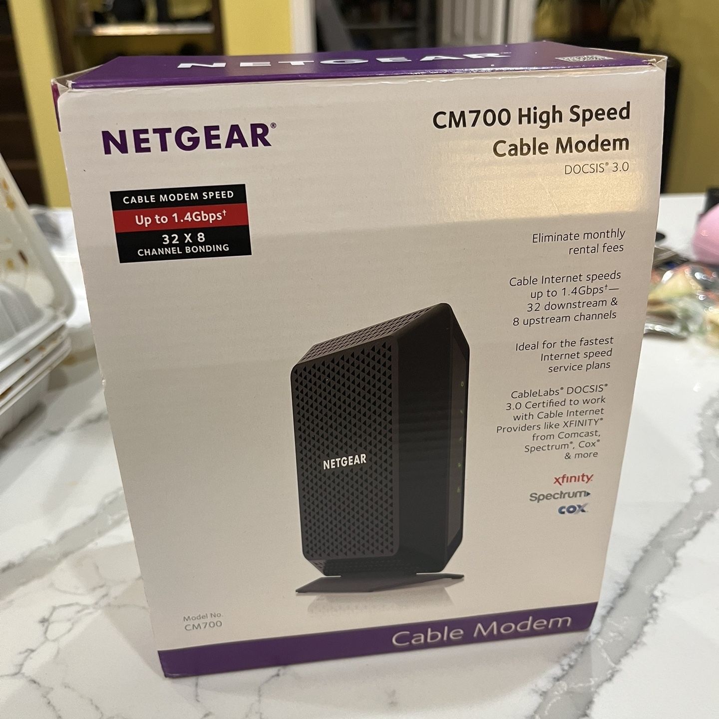 Cable Modem CM700 + Nighthawk Router X6S COMBO