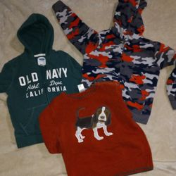 4t 5t Boys Jacket/ Sweater Lot