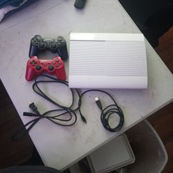 PS3 Super Slim 500GB With 2 Controllers  