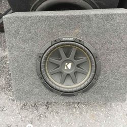 Kicker 10"  Subwoofer In Box