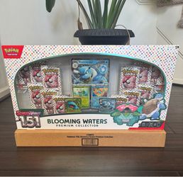 Pokemon Scarlet & Violet 151 Blooming Waters