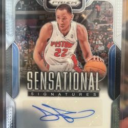 2024-25 Prizm Sensational Signatures Tayshaun Prince 🏀💯😱🔥🔥🐐💪