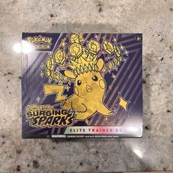 Pokémon Surging Sparks Elite Trainer Box & Journey Together Pack UNOPENED