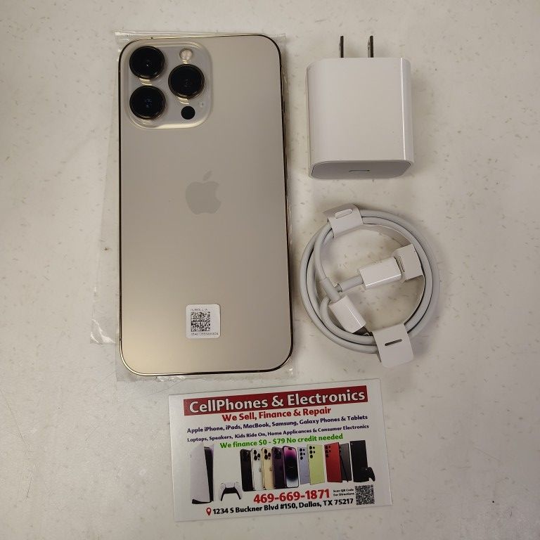 iPhone 13 Pro 256GB Factory Unlocked - On Special Cash Deal $429