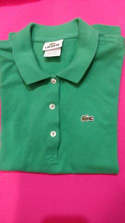 Lacoste ladies shirt top size 42!