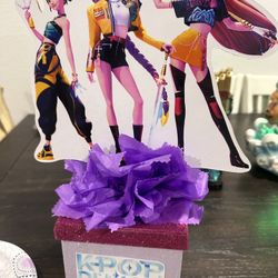 Kpop Demon Hunter Bday Decor 