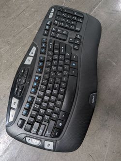 Logitech K350 Wave Wireless Keyboard + M705 Marathon Mouse Combo - No Receiver