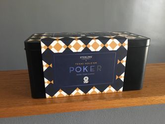 Sterling goods poker set