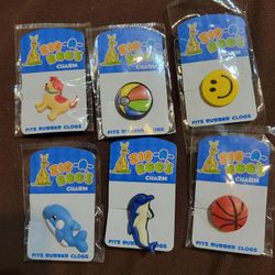 New Shoe Charms For Crocs Or Rubber Shoes