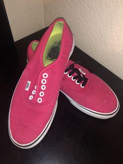 Vans men size 7.5 women size 9