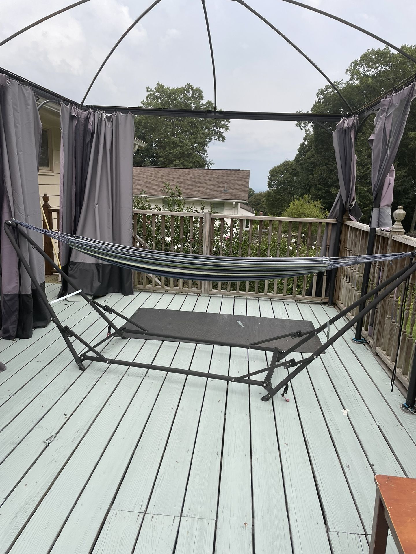 Double Hammock With Stand