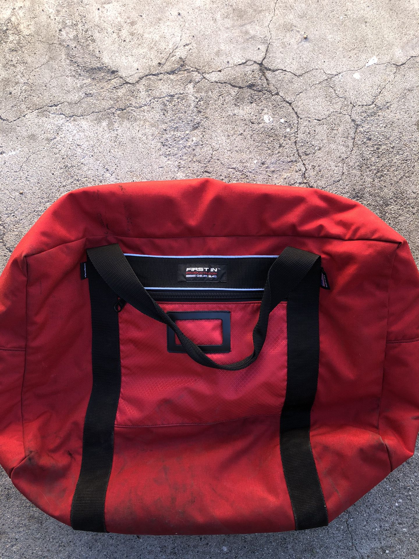 First in fire fighter turnout bag