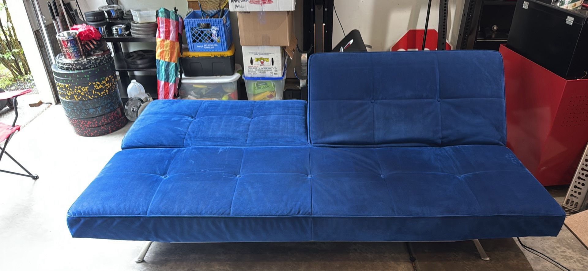 Suede Ligne Roset Couch
