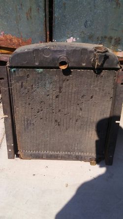 Old chevy radiator