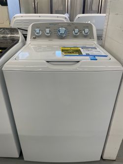 GE 4.6 Cu Ft Washer Top Load White / 1 Years Warranty