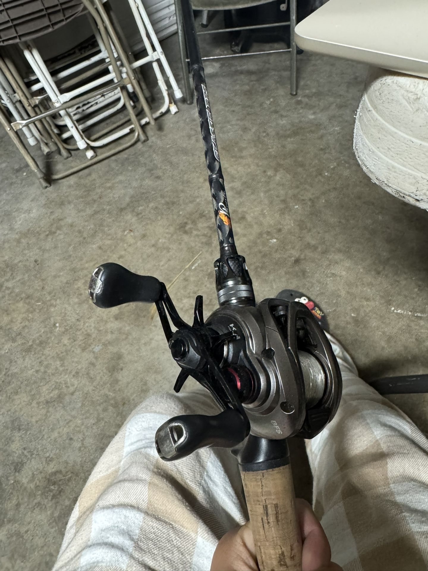 scorpion bfs reel, with phenix classic bfs rod take off my hands 250$