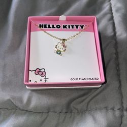 Gold hello kitty