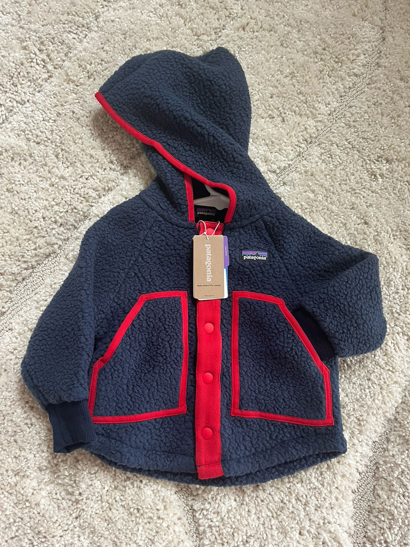 Patagonia 12-18M Baby Retro Pile Fleece Jacket