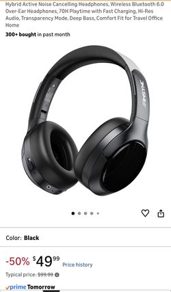（New）Hybrid Active Noise Cancelling Headphones